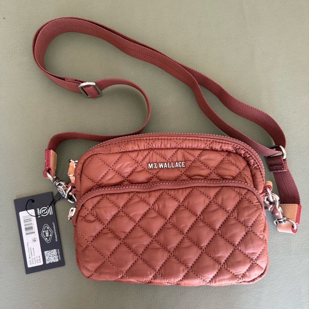 NWT MZ Wallace Metro Camera Bag in Terracotta